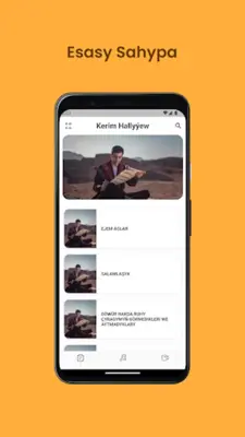 Kerim Hallyýew android App screenshot 5